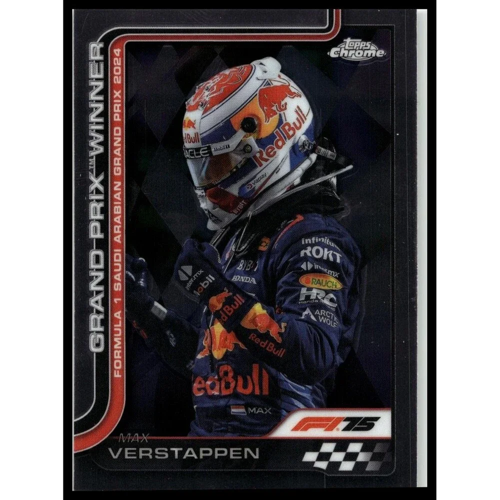 2025 Topps Chrome Formula 1 Max Verstappen #94 Oracle Red Bull Racing